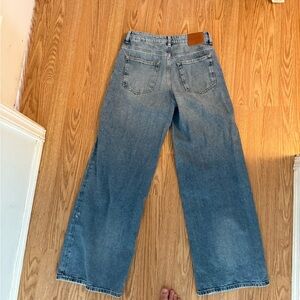 Gant Blue Flare Wide Leg Jeans